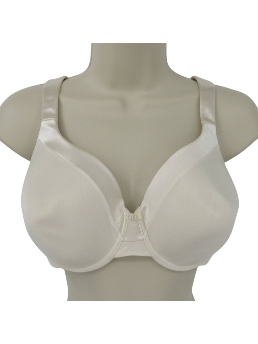 Vanity Fair 40C 76338 Zoned In Support Full Figure Underwire Bra Cream Beige